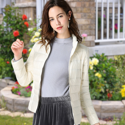 Isla - Wasserfeste weiße Jacke