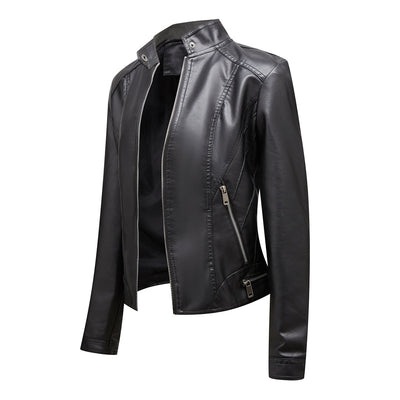 SLAVKA - Elegante Lederjacke