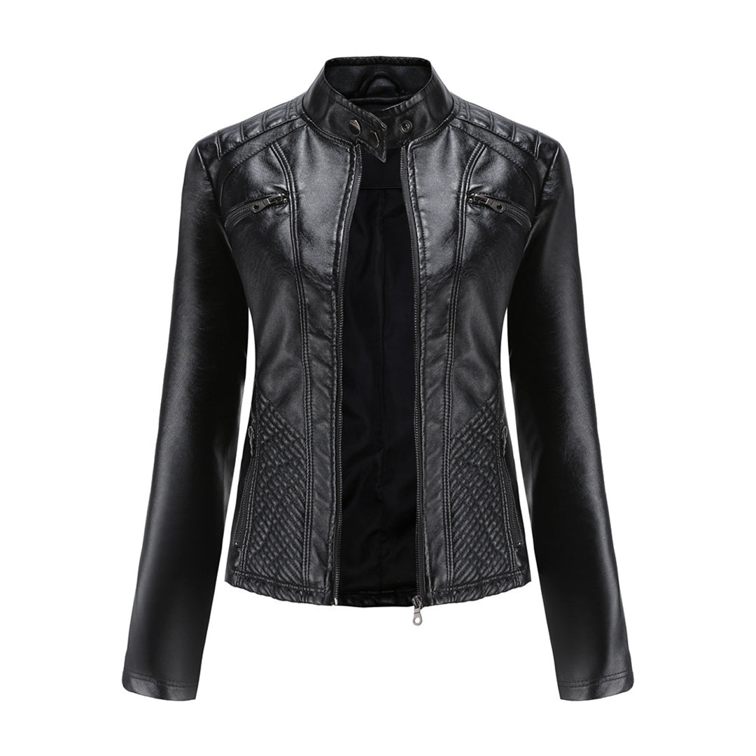 ANDRIJANA - Stylische Lederjacke