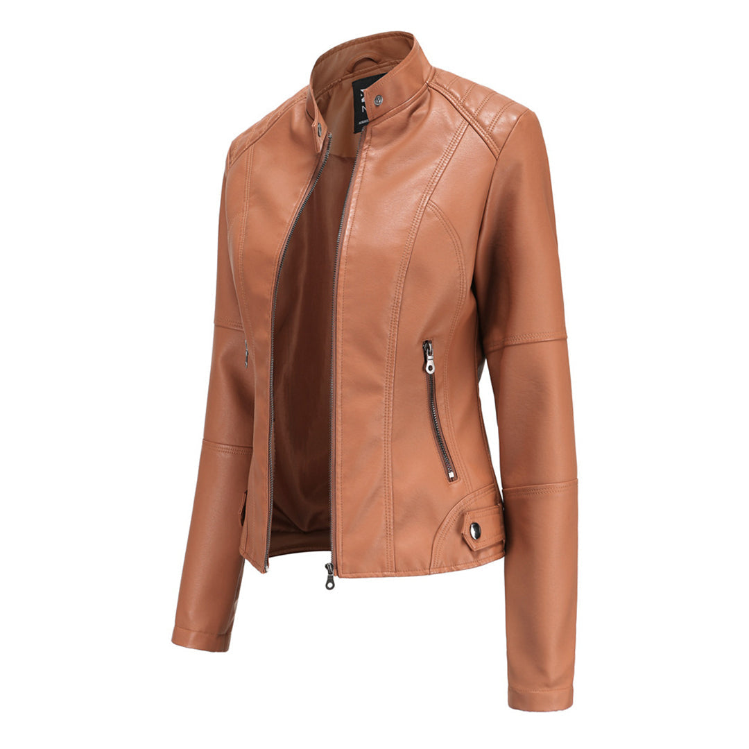 MILENA - Stilvolle Lederjacke