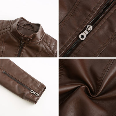 ANDRIJANA - Schicke Lederjacke
