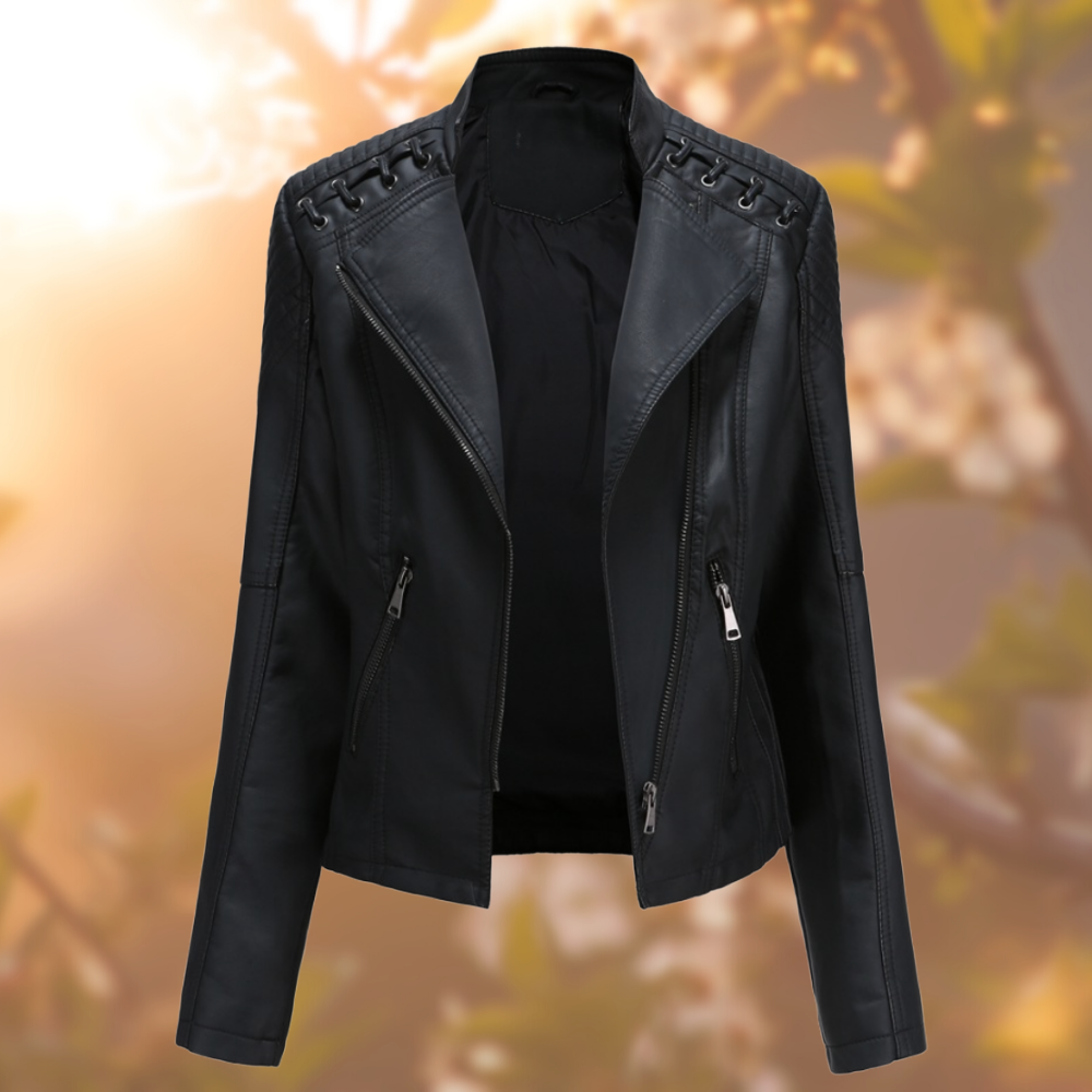 Vevitta™ Elegante Lederjacke aus veganem Leder