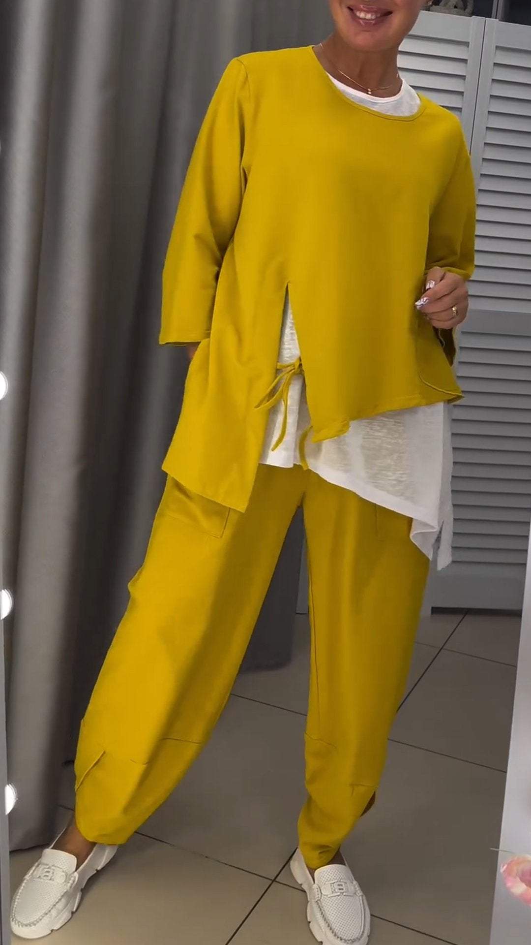 Novalie - Kurzarm-Hose Top Set